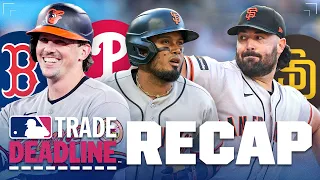 Recapping the 2026 Trade Deadline MLB Tonight