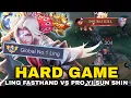 Download Lagu LING LORD SHEN FASTHAND GAMEPLAY VS PRO YI SUN SHIN + ANGELA COMBO | LING BEST BUILD \u0026 EMBLEM 2025