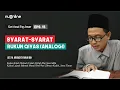 Download Lagu Ushul Fiqh Dasar Eps 15: Syarat-Syarat Rukun Qiyas (Analogi)