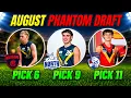 2026 AFL Draft Predictions Mock Draft WITH TRADES
