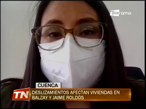 Deslizamientos afectan viviendas en Balzay y Jaime Roldós