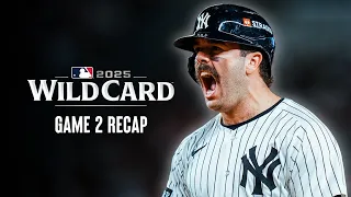 Wild Card Game 2 Recap NEW YORK YANKEES 2025