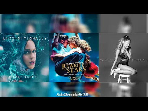 Download MP3 Unconditionally X Rewrite The Stars X One Last Time || Mashup Audio