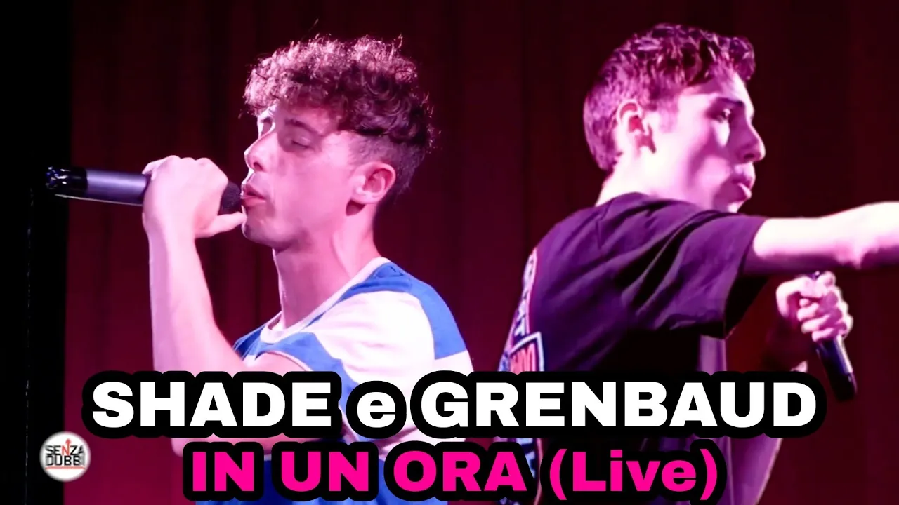 Shade, GrenBaud - In un'ora (Official Live Performance)