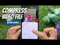 How to Compress a File on Samsung Galaxy Phones