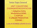 2 3 UNIT 2 ADM ADPCM PRINCIPLES LINEAR PREDICTIVE CODING IN TAMIL