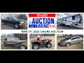 Mar 19 2025 Online Auction