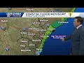 A few showers today and breezy for the Savannah area