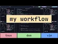 my ultimate workflow dwm tmux vim programmingfire