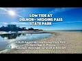 Low Tide Means Lots of Extra Beach to Walk On at Delnor-Wiggins Pass State Park in North Naples FL