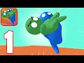 SUPER BRAWLER Walkthrough Gameplay Part 1 - Enemy Throwing Tutorial