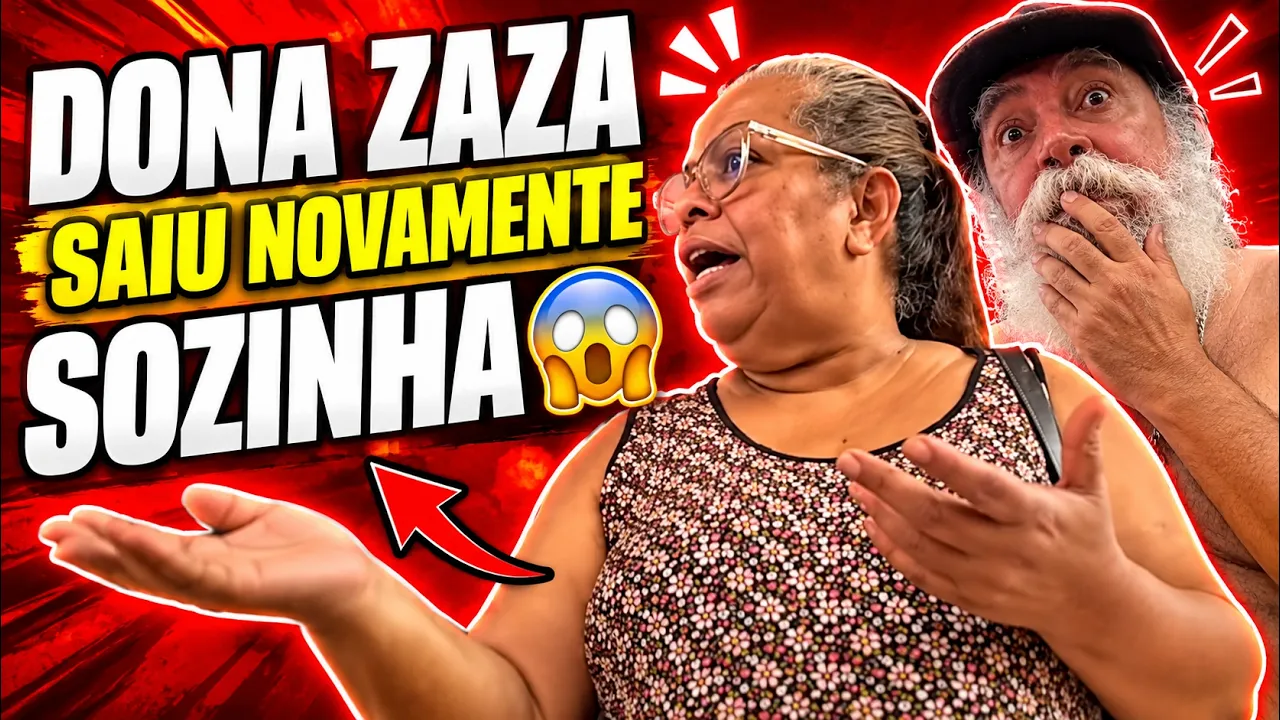 DONA ZAZA SAIU E NÃO DISSE PRA ONDE FOI SERÁ QUE É GAIA? | LUIZ DO SOM