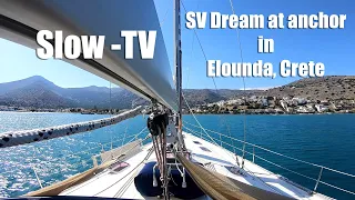 SLOW-TV   Relaxation/Meditation video of boat at anchor