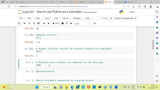 Python for Beginners How to use Python as a Calculator