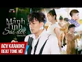 Lagu KARAOKE | Mảnh Tình Sai Đôi - Quang Hà | Beat Tone Nữ  Chuẩn