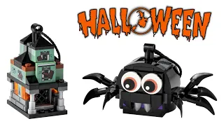 HALLOWEEN 2021 🎃 LEGO Seasonal  40493  Spider and Haunted House Pack