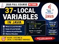 Java Full Course in Tamil 37 - Local Variables in Java Scope Lifetime Local vs Instance Variable