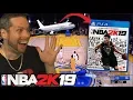 I PLAYED NBA 2K19 EARLY VISITING 2HYPE HOUSE VLOG