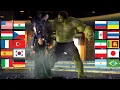 Hulk smashes Loki in 20 Different Languages Puny God Avengers 2012