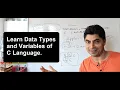 Data types variables and format specifiers in c language