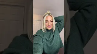 halo hair extension with short blunt