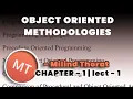 Object Oriented Methodologies lecture - 1 Chapter