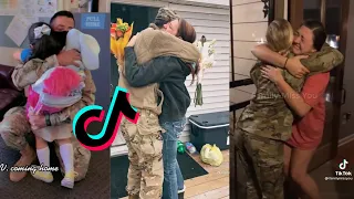 Download Military Soldiers coming home TikTok compilation | Most Emotional Compilation 😏😍 MP3