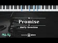 Download Lagu Promise - Melly Goeslaw (KARAOKE PIANO - MALE KEY)