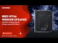 Download Lagu SPEAKER BOX NIKO SLANK WT6A, SPEAKER BERGAYA KLASIK DENGAN POWERFULL BASS!!