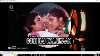 gori hain kalaiyan digitally remastered 5 1 dolby surround aaj ka arjun bappi shabbir lata