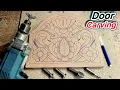Download Lagu Easy Wood Carving Door Design With Router Carving//Wood Carving for Beginners