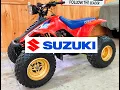 1985 1986 Suzuki Quad Sport 230 Original Survivors