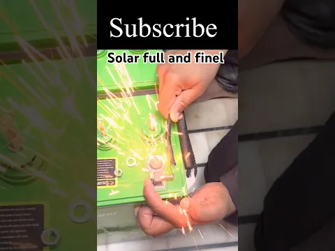 All in one of grid, Solar wiring and installation ￼#shorts #short #solar @electricsciencetrickshort