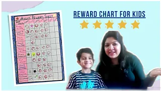 Reward Chart for Kids How to improve kids Behaviour Make a Responsibility Chart for kids