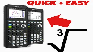 How to use cube roots on a TI-84 PLUS CE calculator