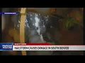 Tree crashes into Centennial home during storm Caught on camera