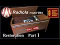 Download Lagu AWA Radiogram restoration Part 1