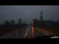 24 - Driving In Rainy Weather South Of Bloomingdale Michigan