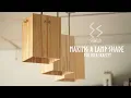 Making a lamp shade for ikea SKAFTET