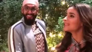 رانفير سينغ وعليا بهات كيوت Ranveer Sing And Alia Bhatt Cute 