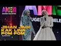 AME2019 | Jihan Muse cuba cakap british accent jadi Kak Lina Pom Pom | Anugerah MeleTOP ERA
