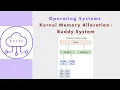 OS58 - Kernel Memory Allocation Buddy System