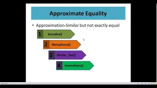 PHP Comparing string Approximate equality Soundex manipulating and searching a strings