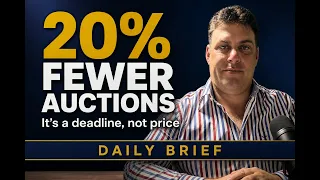 20 Fewer Auctions It s Not Price