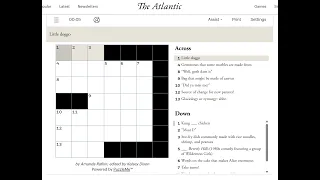 The Atlantic Crossword 2026