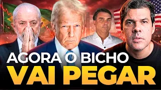 TRUMP RECEBE FLÁVIO E MANDA RECADO DIRETO PARA LULA