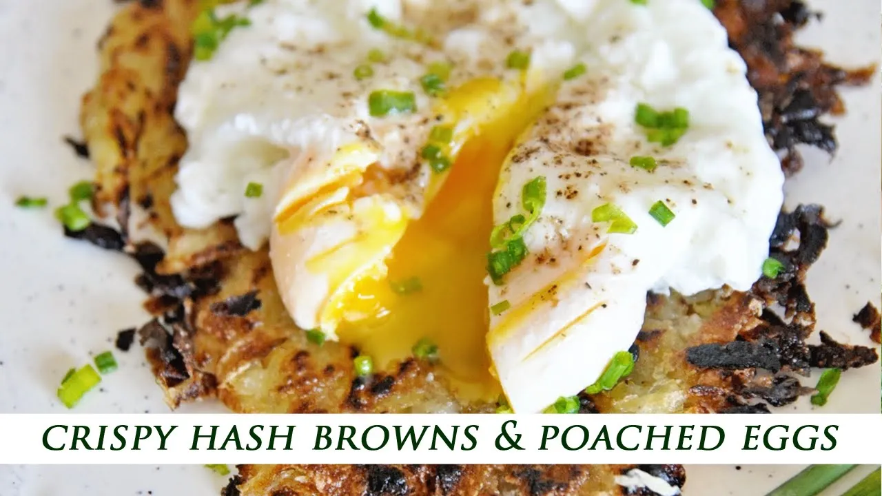 2 SIMPLE Ingredients   1 INCREDIBLE Breakfast   How to Make Hash Browns & Poached Eggs