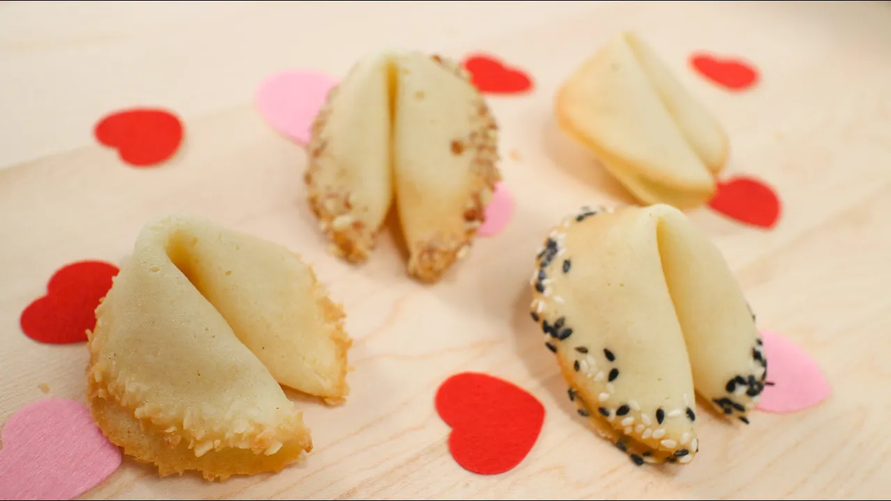 Fortune Cookies Recipe - Valentine