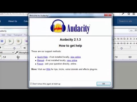 Download MP3 So laden und installieren Sie Audacity 2.1.3