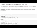 Find Subsequence of Length K With the Largest Sum PHP solution Leetcode biweekly-contest-61